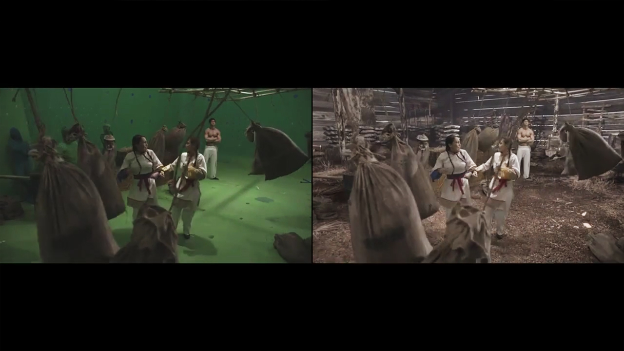 VFX Breakdown – Kung Fu Divas